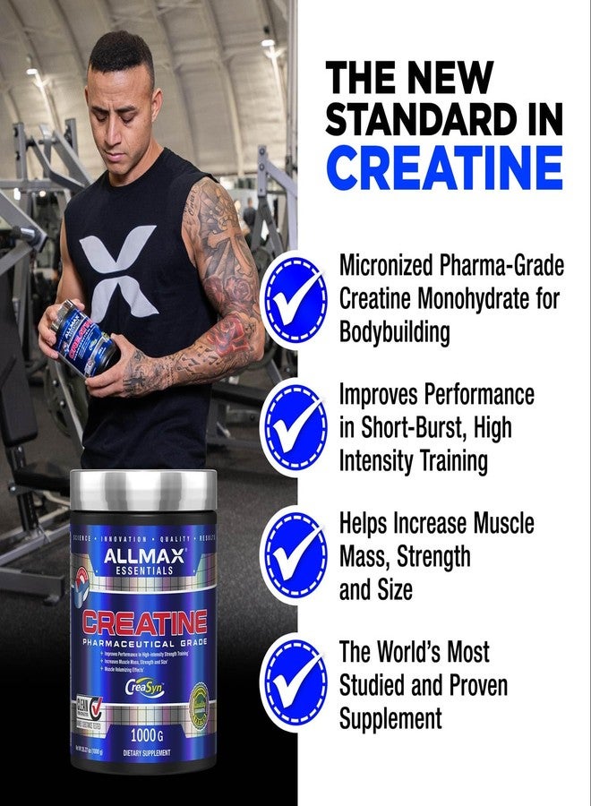 ALLMAX Nutrition Creatine Monohydrate Powder, 1000g - Image 5